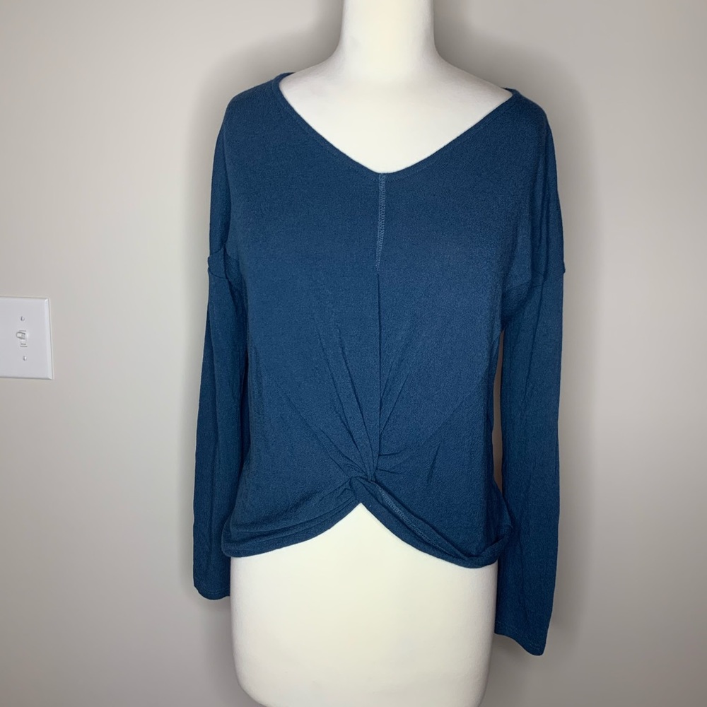Dressy Blue Top